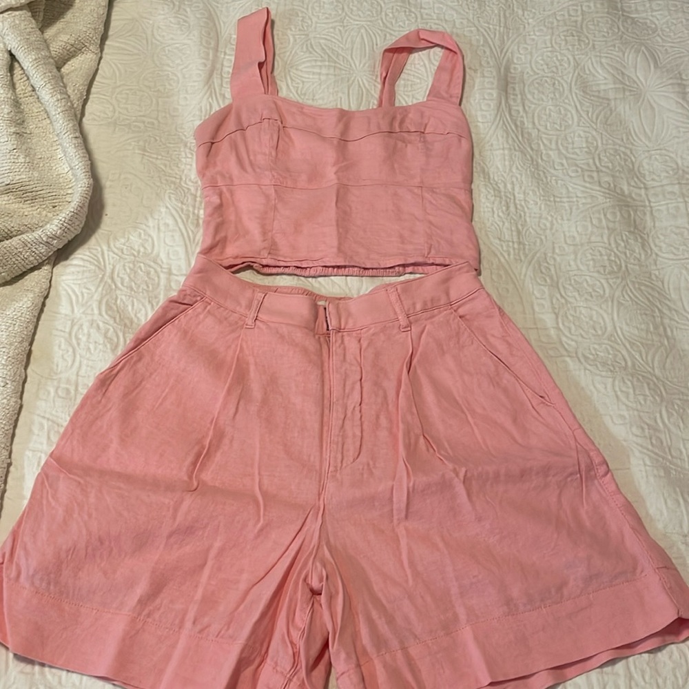 Abercrombie two piece linen set